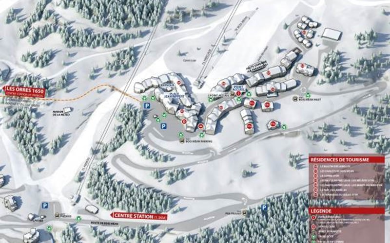 Le Balcon des Airelles Appartement duplex 2 pièces 7 personnes Location Le Balcon des Airelles Appartement duplex 2 pièces 7 personnes à LES ORRES