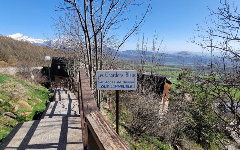 CHARDONS BLEUS Location CHARDONS BLEUS à ST MICHEL DE CHAILLOL