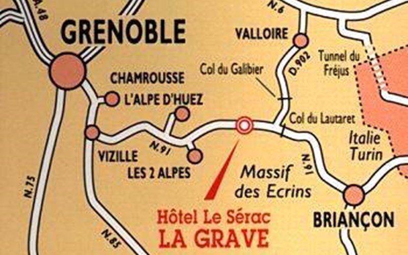 HOTEL LE SERAC Location HOTEL LE SERAC à LA GRAVE