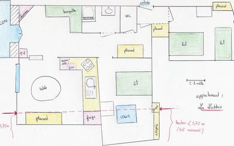 Appartement 5 personnes - La Lobbio Location Appartement 5 personnes - La Lobbio à MOLINES EN QUEYRAS