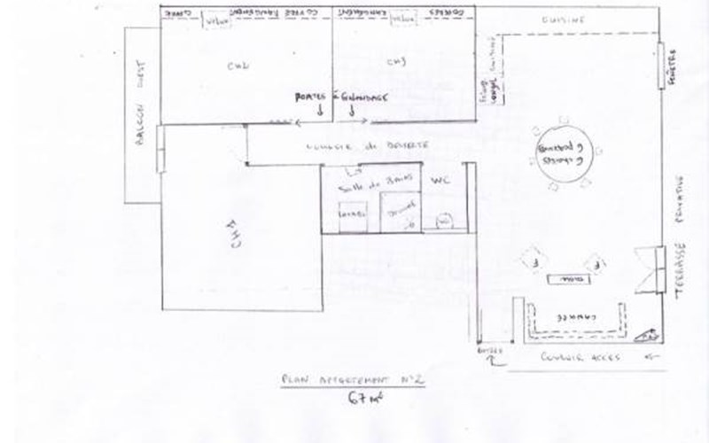 Appartement 4 personnes - Ancolie bleue Location Appartement 4 personnes - Ancolie bleue à ST VERAN