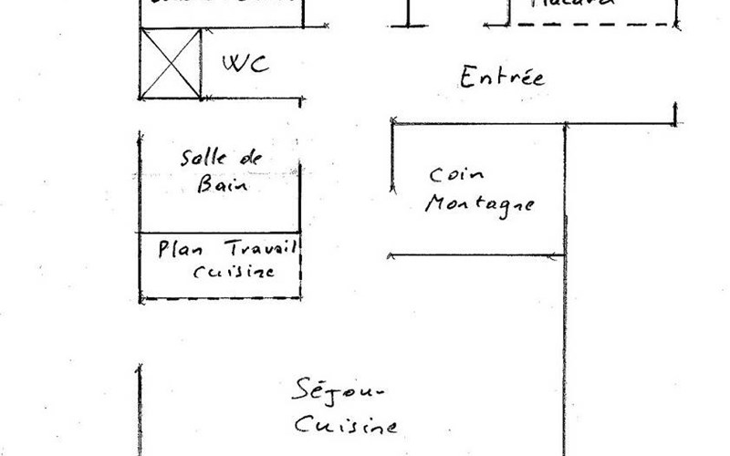 Appartement 6 personnes - Les Granges d'Arvieux n°621 Location Appartement 6 personnes - Les Granges d'Arvieux n°621 à ARVIEUX