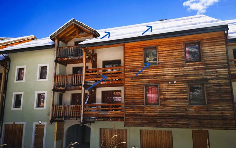 Appartement 8 personnes - Les Balcons du Viso n°923 Location Appartement 8 personnes - Les Balcons du Viso n°923 à ABRIES