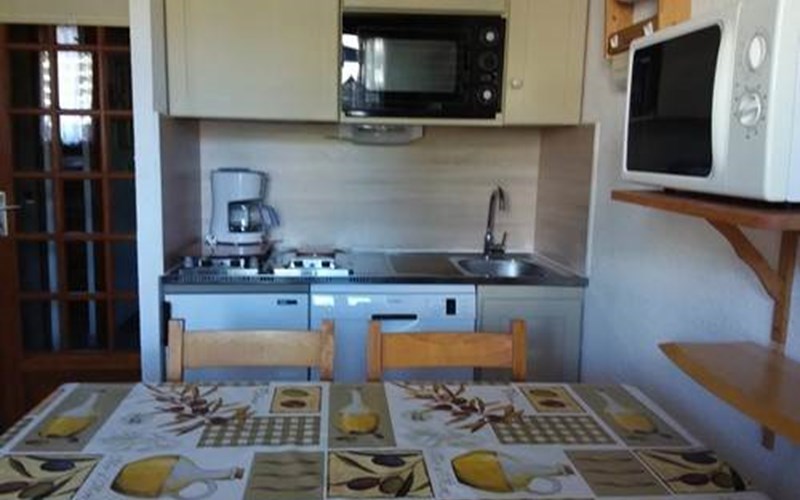 Studio Cabine 4  personnes Chabrières 2 44 Location Studio Cabine 4  personnes Chabrières 2 44 à RISOUL