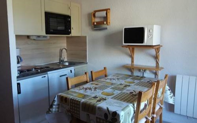 Studio Cabine 4  personnes Chabrières 2 44 Location Studio Cabine 4  personnes Chabrières 2 44 à RISOUL