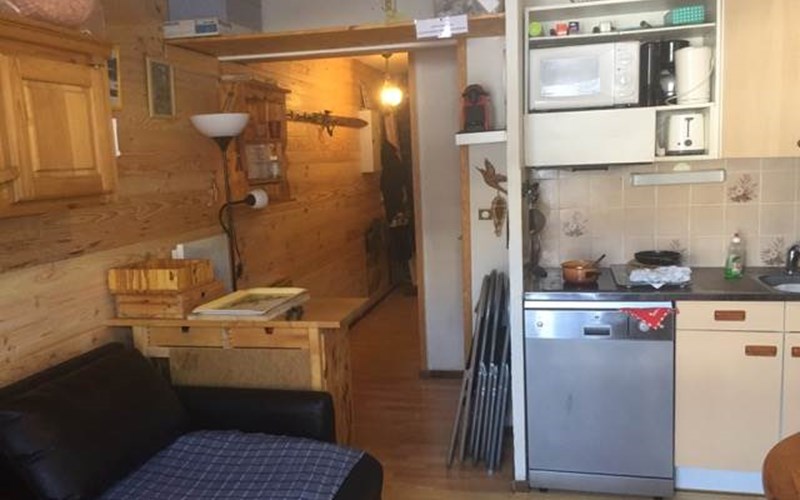 Studio cabine 4/5 personnes Soldanelles 9 Location Studio cabine 4/5 personnes Soldanelles 9 à RISOUL