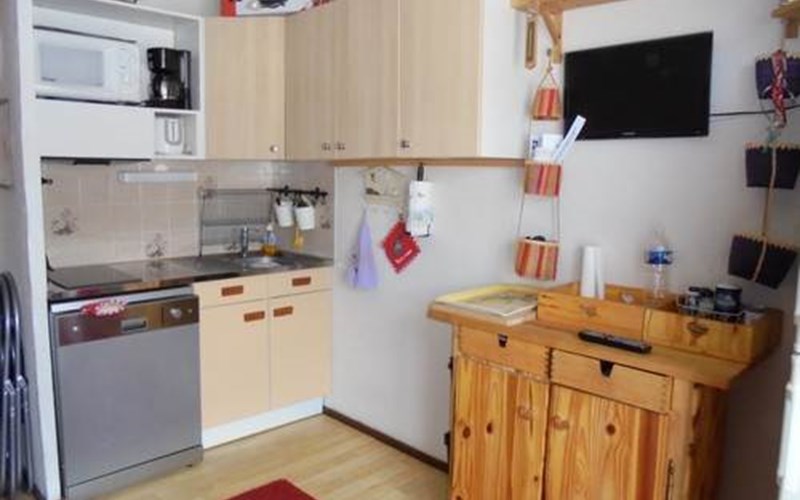 Studio cabine 4/5 personnes Soldanelles 9 Location Studio cabine 4/5 personnes Soldanelles 9 à RISOUL