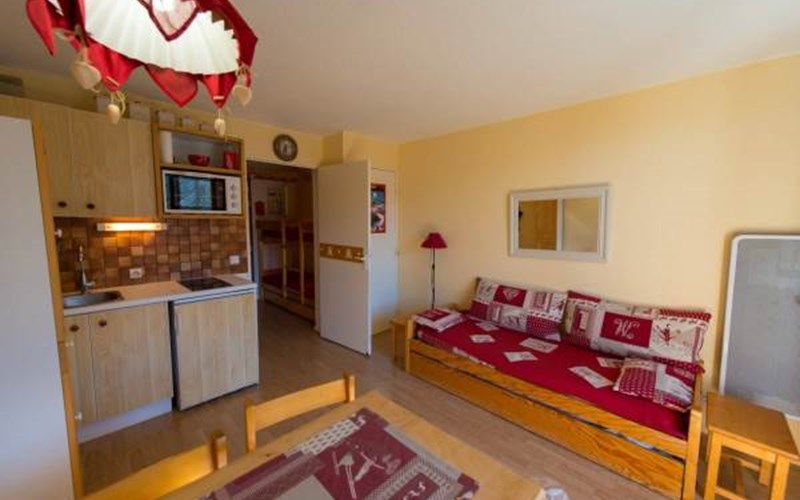 Studio 4 personnes Belvédère 312 Location Studio 4 personnes Belvédère 312 à RISOUL