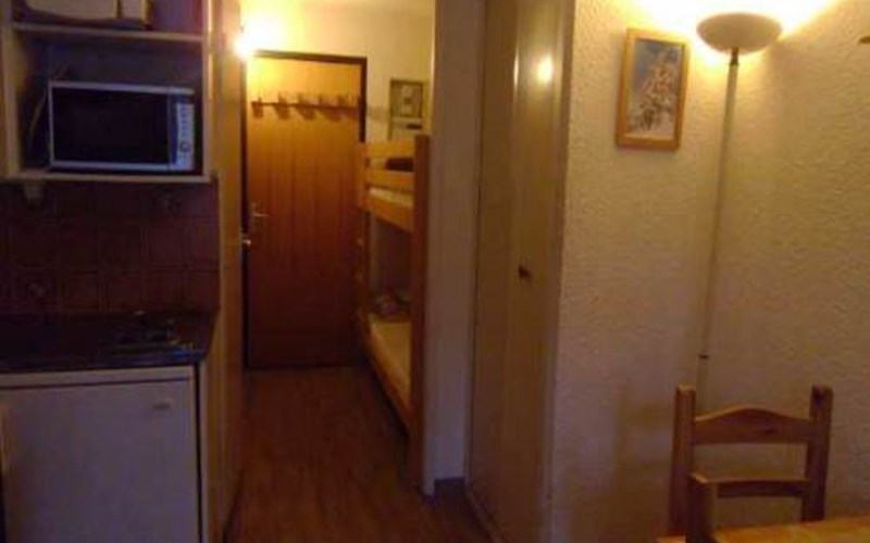 Studio 4 personnes Cristal B 23 Location Studio 4 personnes Cristal B 23 à RISOUL