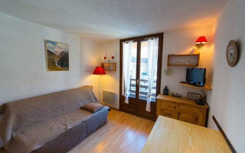 Studio 4 personnes Edelweiss B 33 Location Studio 4 personnes Edelweiss B 33 à RISOUL