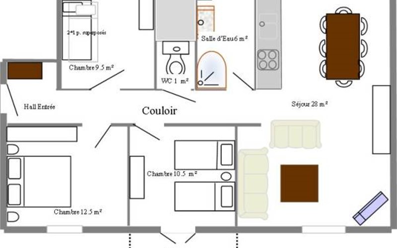 Gîtes de France N°10030 Location Gîtes de France N°10030 à BRIANCON