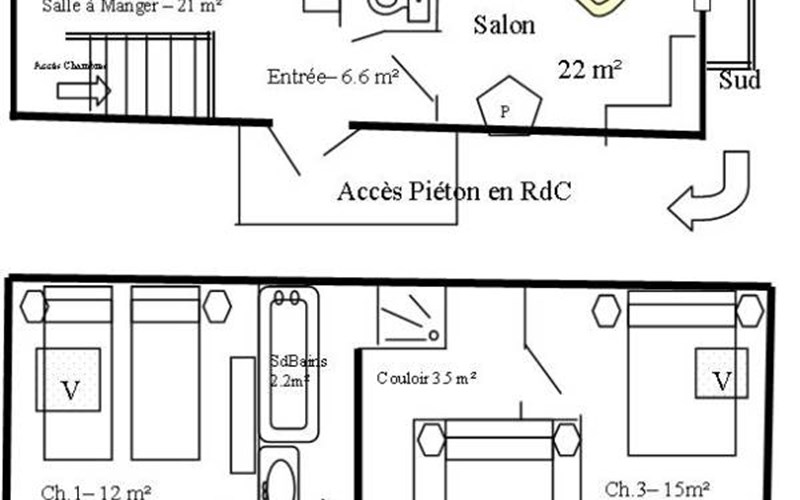 Gîtes de France N°10645 (Les Acles) Location Gîtes de France N°10645 (Les Acles) à NEVACHE