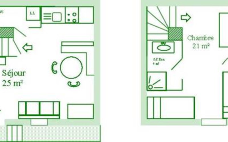 Gîtes de France N°11135 (La Petite Maison) Location Gîtes de France N°11135 (La Petite Maison) à VILLAR D ARENE