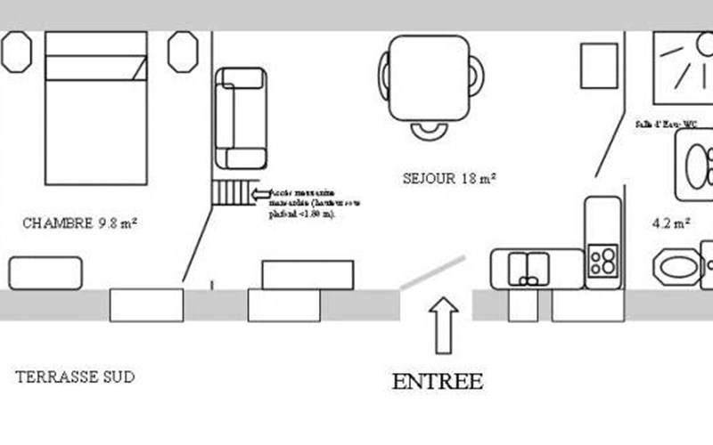 Gîtes de France N°1132 (Le Chandernagor) Location Gîtes de France N°1132 (Le Chandernagor) à ASPREMONT