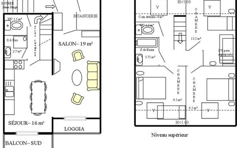 Gîtes de France N°11515 (La Transhumance) Location Gîtes de France N°11515 (La Transhumance) à LA GRAVE