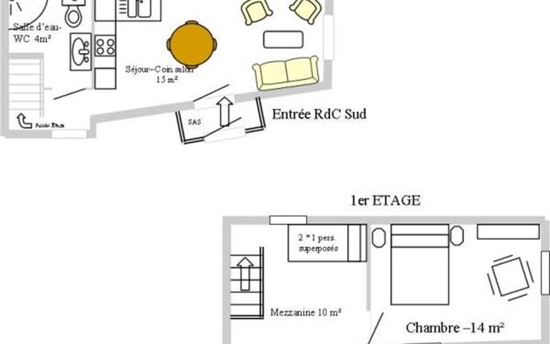 Gîtes de France N°11551 (La Lauzette) Location Gîtes de France N°11551 (La Lauzette) à LA GRAVE