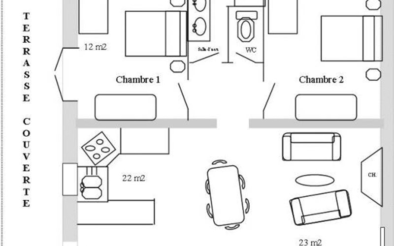 Gîtes de France N°1163 Location Gîtes de France N°1163 à LA FAURIE