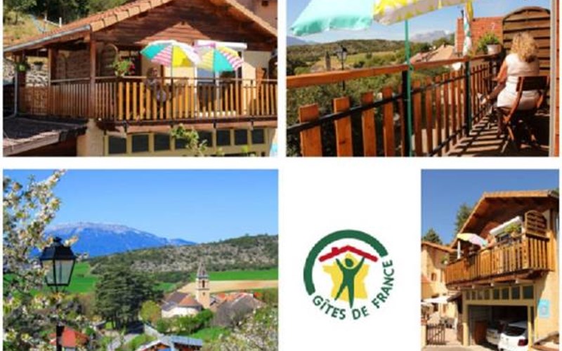 Gîtes de France N°2443 (Gîte le Belvédère) Location Gîtes de France N°2443 (Gîte le Belvédère) à JARJAYES