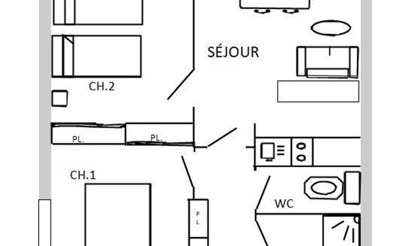 Gîtes de France N°2914 (Gîte communal de Lardier et Valença) Location Gîtes de France N°2914 (Gîte communal de Lardier et Valença) à LARDIER ET VALENCA