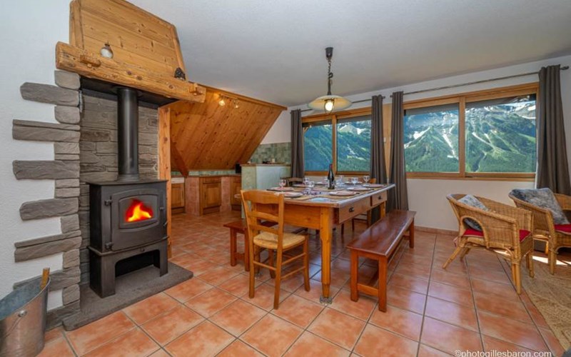 Gîtes de France N°5084 (Chalet La Forestière - La Grange) Location Gîtes de France N°5084 (Chalet La Forestière - La Grange) à ORCIERES