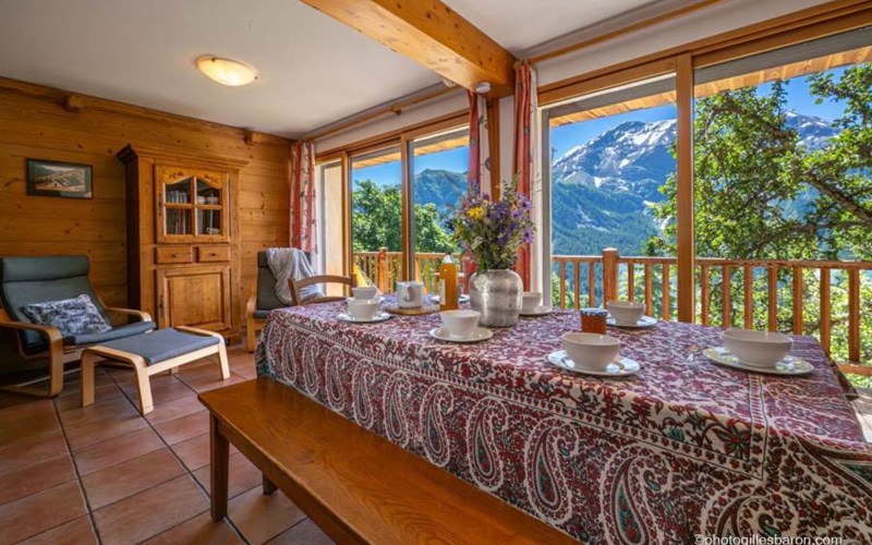 Gîtes de France N°5085 (Chalet La Forestière - La Miane) Location Gîtes de France N°5085 (Chalet La Forestière - La Miane) à ORCIERES