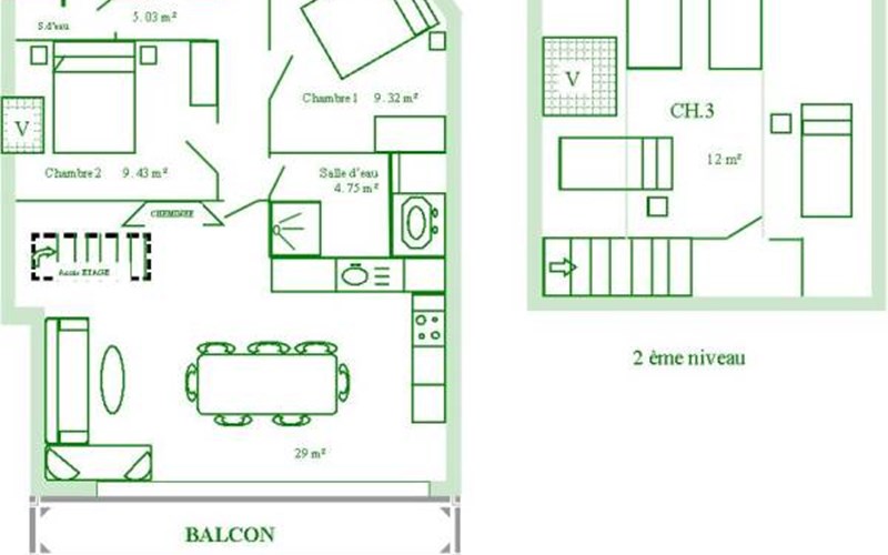 Gîtes de France N°5087 (Gîte Peyou) Location Gîtes de France N°5087 (Gîte Peyou) à ORCIERES