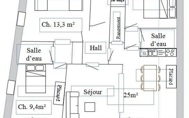 Location Gîtes de France N°5291 (Gîte Chabottonnes) à ST JEAN ST NICOLAS