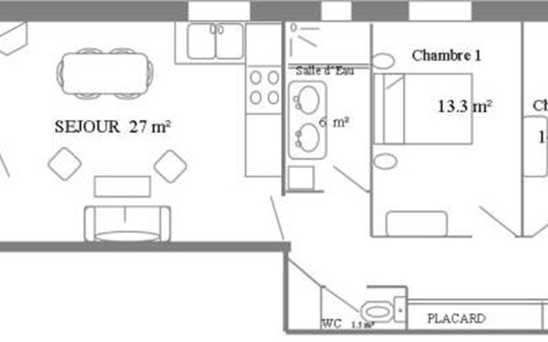 Gîtes de France N°5371 (Gîte du Lauza) Location Gîtes de France N°5371 (Gîte du Lauza) à ST LEGER LES MELEZES