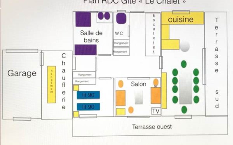 Gîtes de France N°5483 (Les Fontaines du Percy) Location Gîtes de France N°5483 (Les Fontaines du Percy) à CHABOTTES