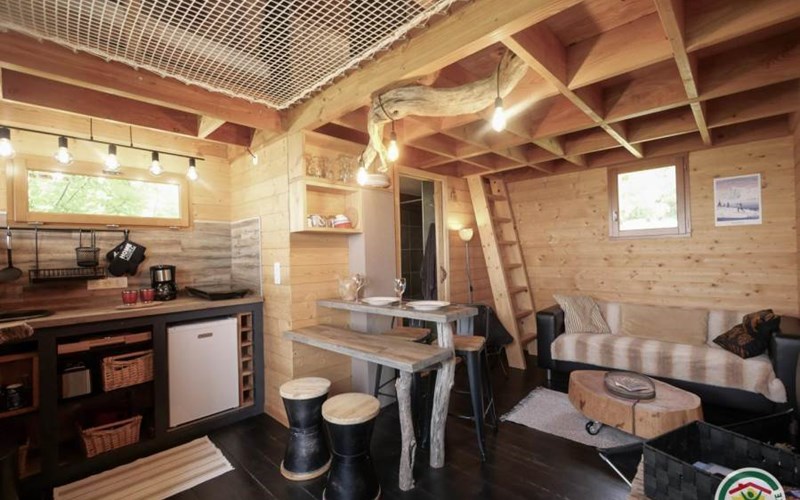 Gîtes de France N°5532 (La Cabane du Sautériau) Location Gîtes de France N°5532 (La Cabane du Sautériau) à ST MICHEL DE CHAILLOL