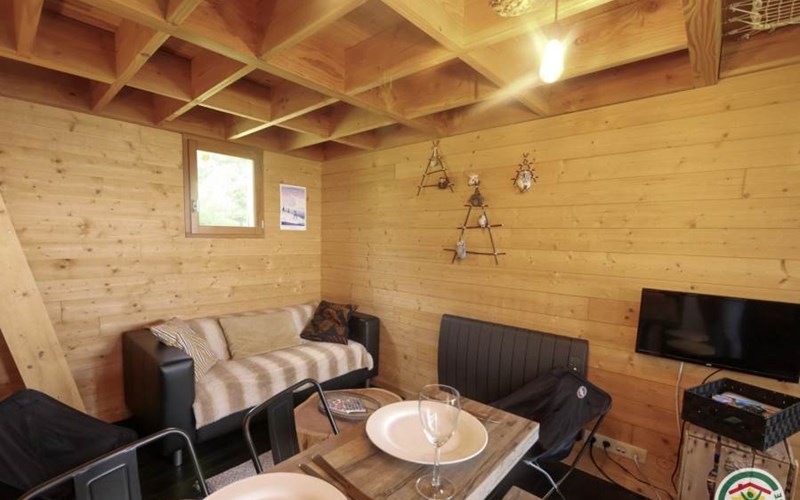 Gîtes de France N°5532 (La Cabane du Sautériau) Location Gîtes de France N°5532 (La Cabane du Sautériau) à ST MICHEL DE CHAILLOL