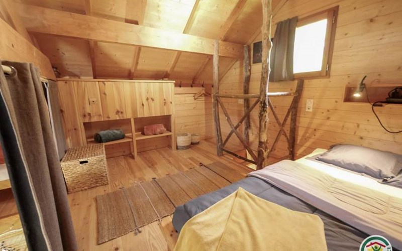 Gîtes de France N°5532 (La Cabane du Sautériau) Location Gîtes de France N°5532 (La Cabane du Sautériau) à ST MICHEL DE CHAILLOL