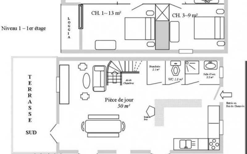 Gîtes de France N°6293 (Le Serre d'Amélie) Location Gîtes de France N°6293 (Le Serre d'Amélie) à CHATEAUROUX LES ALPES