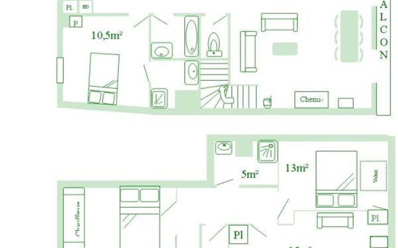 Gîtes de France N°6522 (La Cardarine) Location Gîtes de France N°6522 (La Cardarine) à LES ORRES