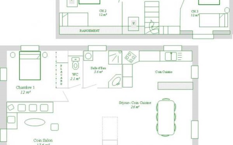 Gîtes de France N°6527 (Le Cabanon) Location Gîtes de France N°6527 (Le Cabanon) à LES ORRES