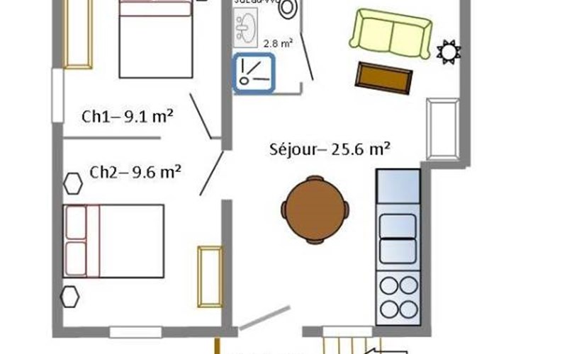 Gîtes de France N°7483 (L'Ecole d'Emma) Location Gîtes de France N°7483 (L'Ecole d'Emma) à EYGLIERS