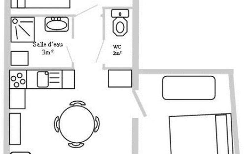 Gîtes de France N°7802 (La Clavette) Location Gîtes de France N°7802 (La Clavette) à VARS