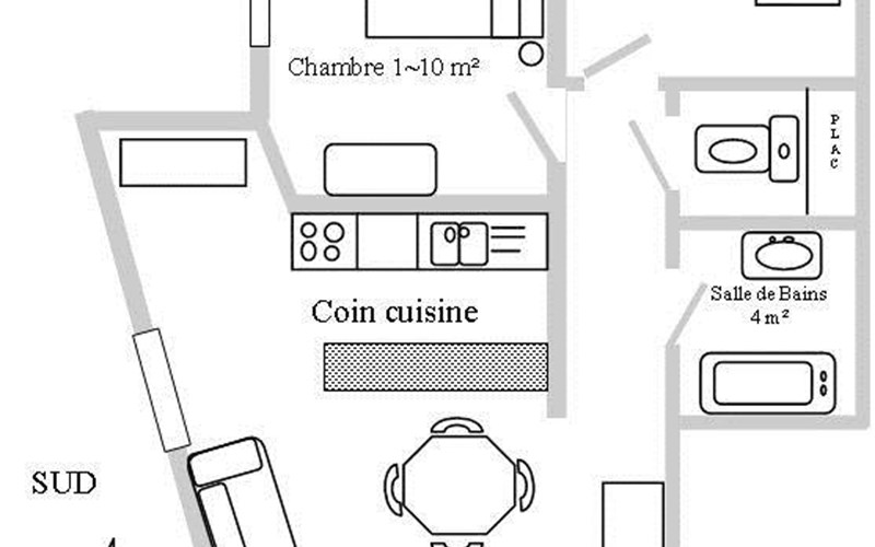 Gîtes de France N°7844 Location Gîtes de France N°7844 à VARS