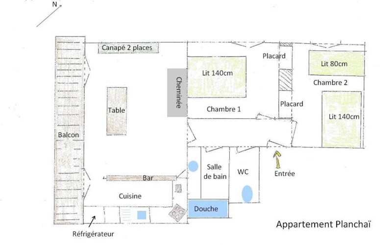 Gîtes de France N°8601 (Le Planchaï) Location Gîtes de France N°8601 (Le Planchaï) à MOLINES EN QUEYRAS