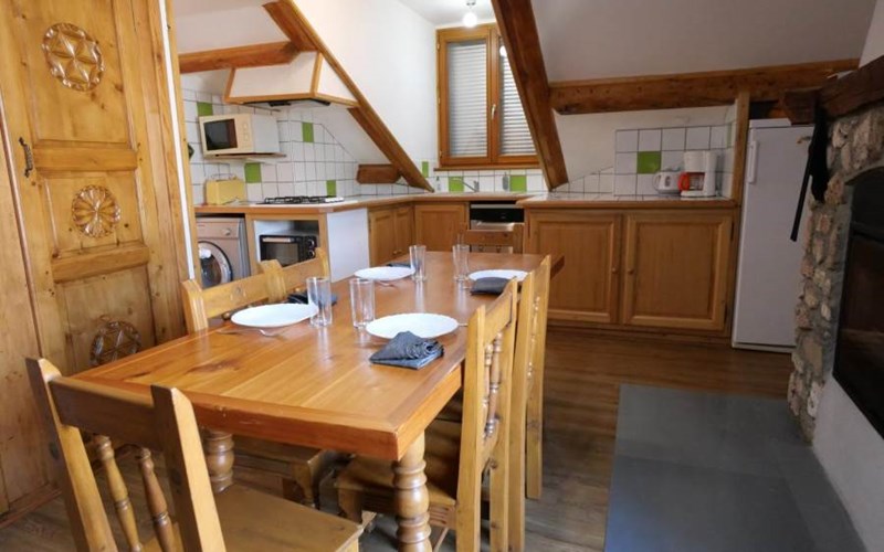 Gîtes de France N°8604 (Le Grenier) Location Gîtes de France N°8604 (Le Grenier) à MOLINES EN QUEYRAS