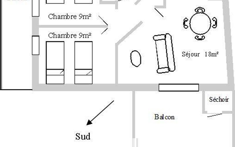 Gîtes de France N°9022 (Euretape 1) Location Gîtes de France N°9022 (Euretape 1) à L ARGENTIERE LA BESSEE