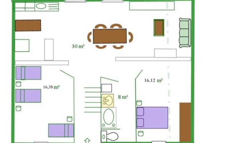 Gîtes de France N°9674 (Marie Ecrins) Location Gîtes de France N°9674 (Marie Ecrins) à PELVOUX