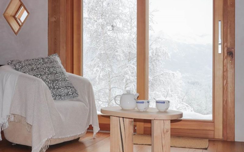 Gîtes de France N°9710 (Le Chalet de Mounia) Location Gîtes de France N°9710 (Le Chalet de Mounia) à PELVOUX