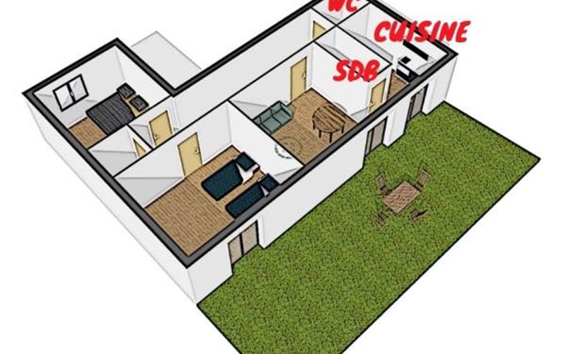 Escapadelia T3 Location Escapadelia T3 à PELVOUX