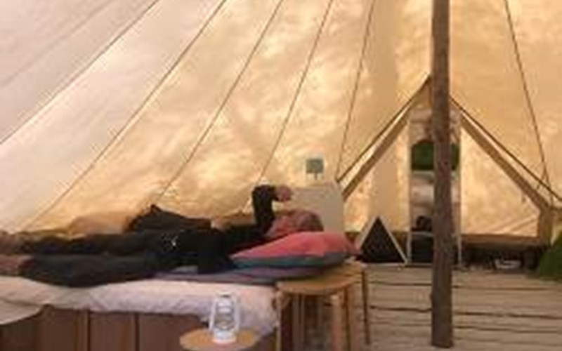 Lodge 2 places - Glamping "Chant La Pierre" 02 Bouriane Location Lodge 2 places - Glamping "Chant La Pierre" 02 Bouriane à ST JULIEN EN BEAUCHENE