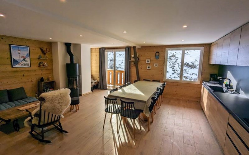 Le Chazelet - Duplex au pied des pistes Location Le Chazelet - Duplex au pied des pistes à LA GRAVE