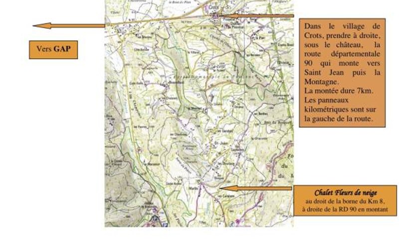 Fleurs de Neige Location Fleurs de Neige à CROTS