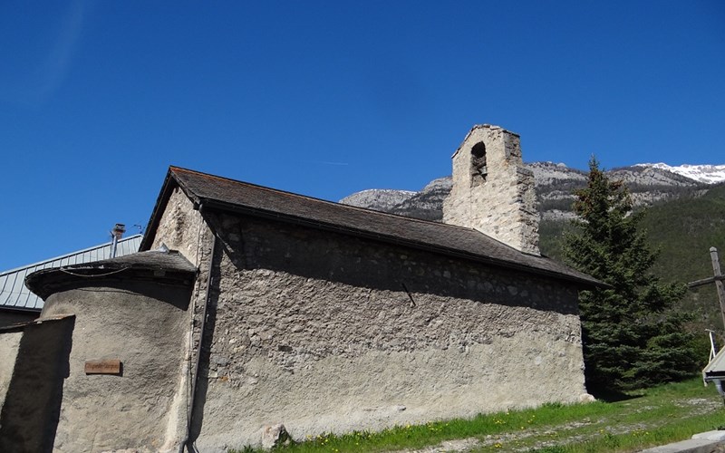 Location Visite guidée de la chapelle Saint-Jacques de Prelles à Saint-Martin-de-Queyrières