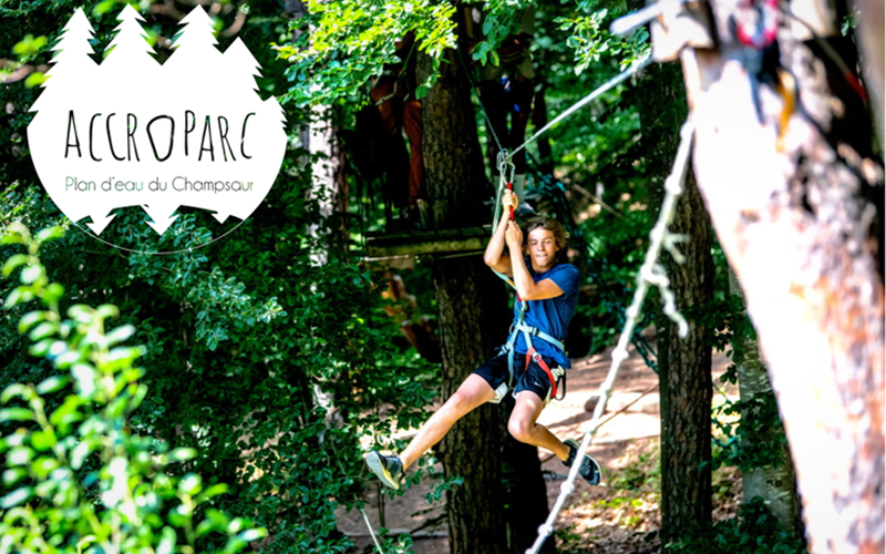 Pack Accro'parc plan d'eau du Champsaur Location Pack Accro'parc plan d'eau du Champsaur à Saint-Julien-en-Champsaur