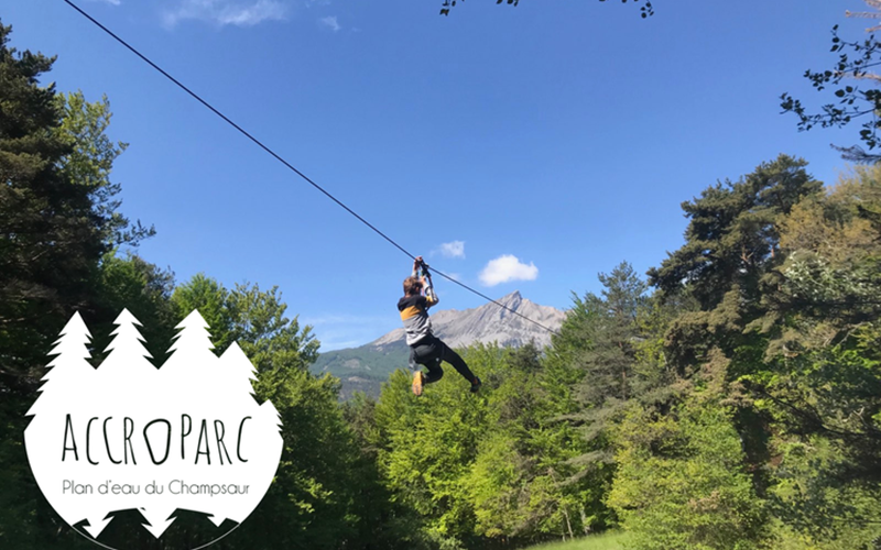 Pack Accro'parc plan d'eau du Champsaur Location Pack Accro'parc plan d'eau du Champsaur à Saint-Julien-en-Champsaur